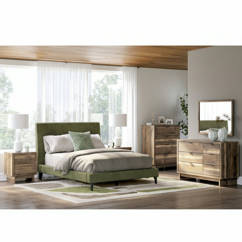 Chirason Bed, Dresser, Mirror, Chest & Nightstand, Bedroom Set