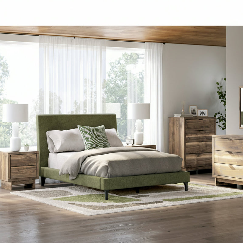 Chirason Bed, Dresser, Mirror, Chest & Nightstand, Bedroom Set