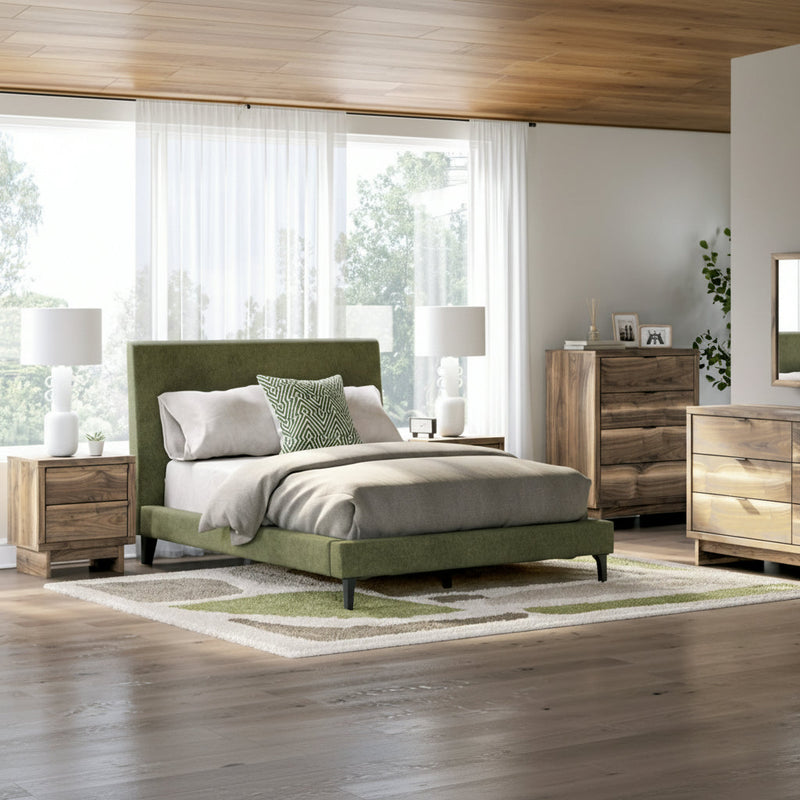 Chirason Bed, Dresser, Mirror, Chest & Nightstand, Bedroom Set