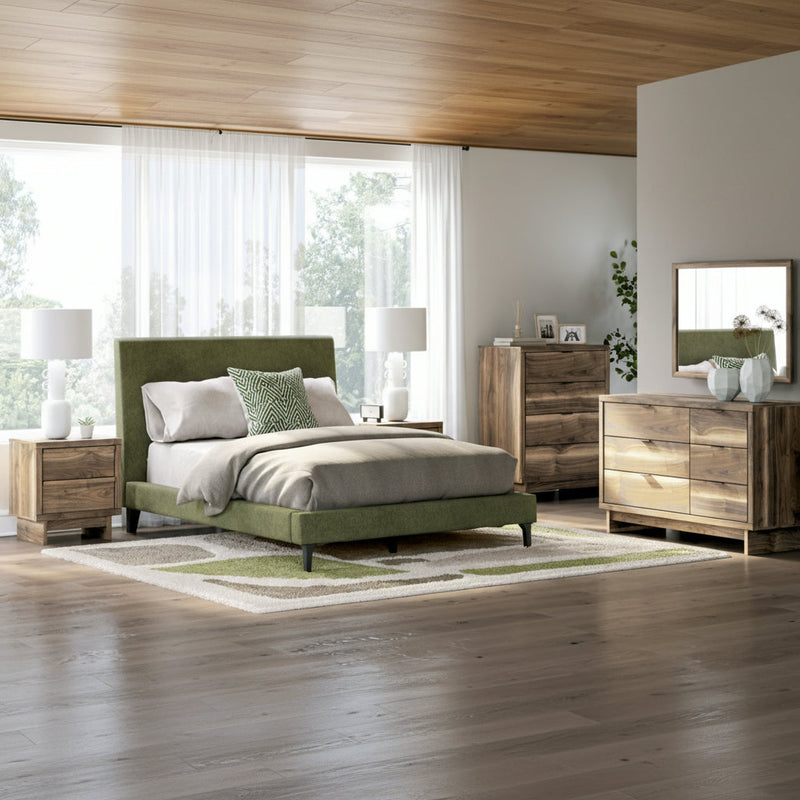 Chirason Bed, Dresser, Mirror, Chest & Nightstand, Bedroom Set