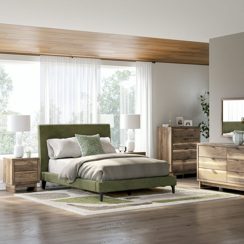Chirason Bed, Dresser, Mirror, Chest & Nightstand, Bedroom Set