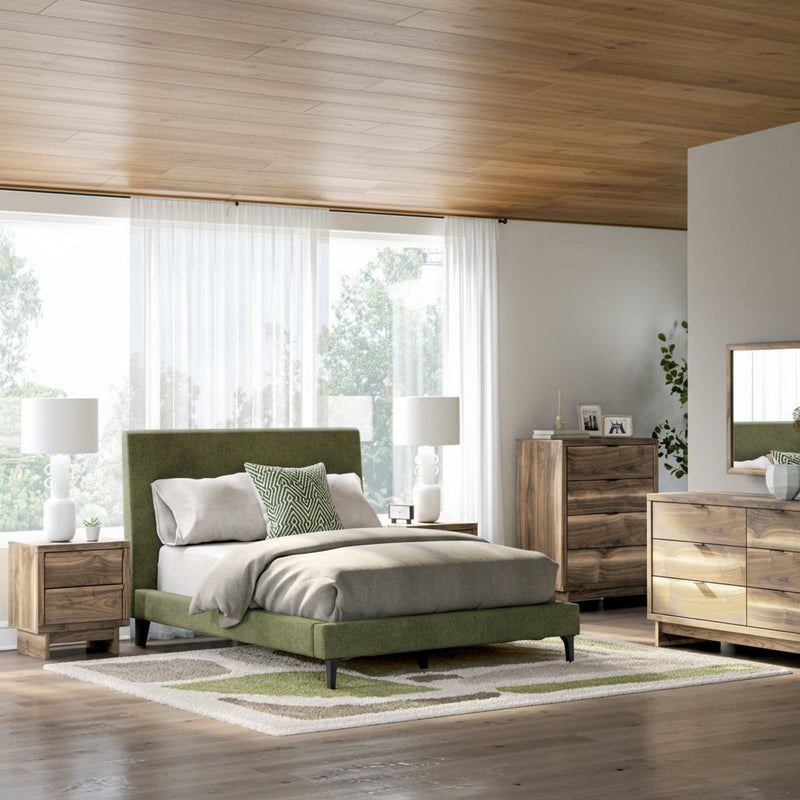 Chirason Bed, Dresser, Mirror, Chest & Nightstand, Bedroom Set