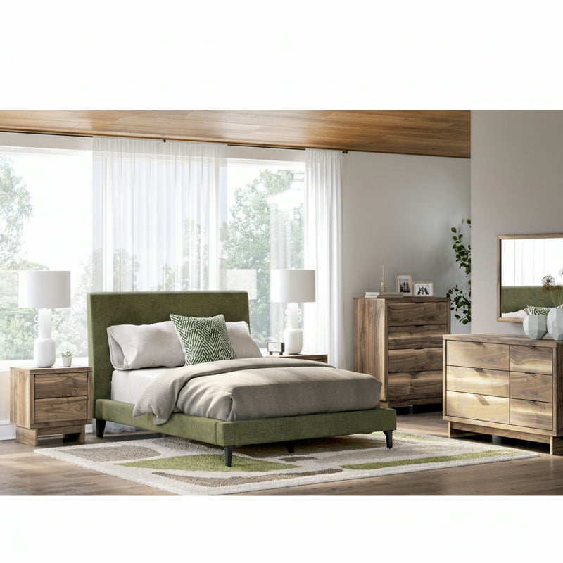 Chirason Bed, Dresser, Mirror, Chest & Nightstand, Bedroom Set