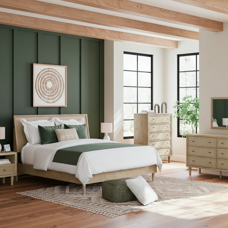 Cielden Bed, Dresser, Mirror, Chest & Nightstand, Bedroom Set
