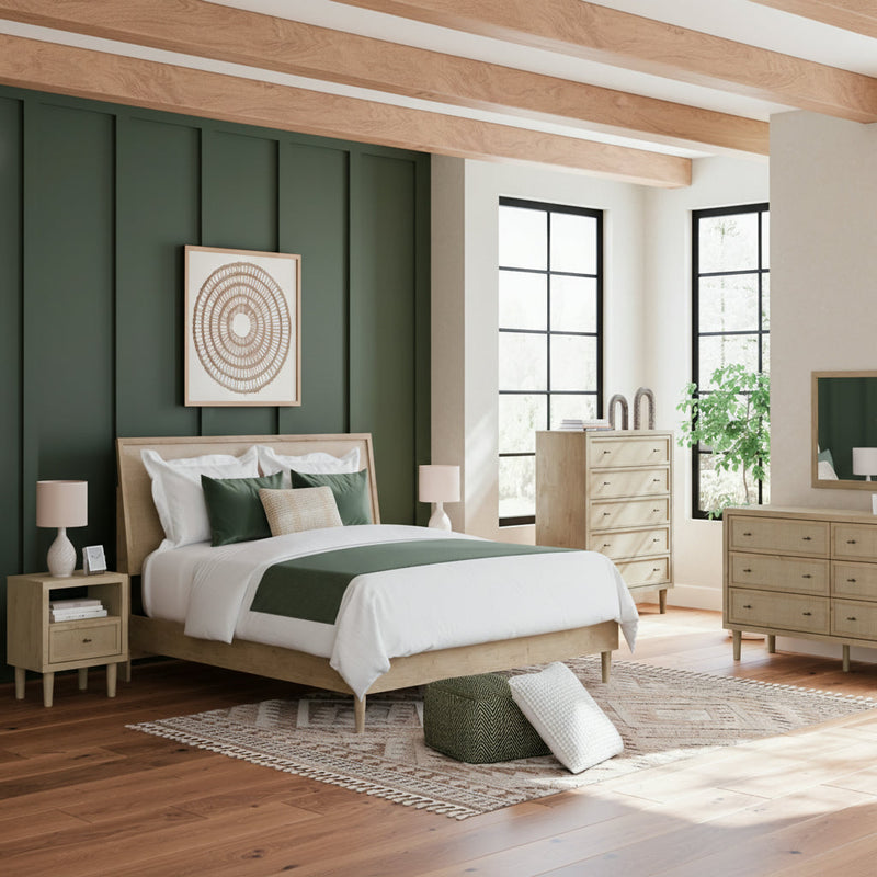 Cielden Bed, Dresser, Mirror, Chest & Nightstand, Bedroom Set
