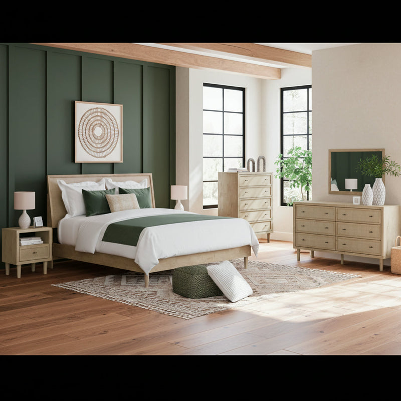 Cielden Bed, Dresser, Mirror, Chest & Nightstand, Bedroom Set