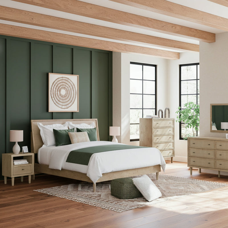 Cielden Bed, Dresser, Mirror, Chest & Nightstand, Bedroom Set