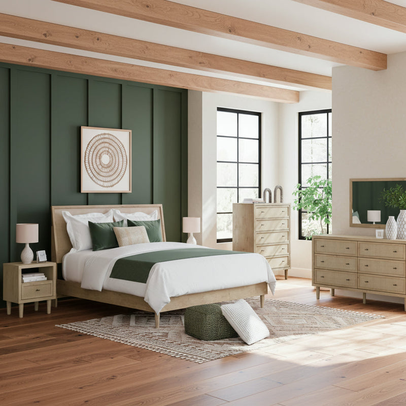 Cielden Bed, Dresser, Mirror, Chest & Nightstand, Bedroom Set