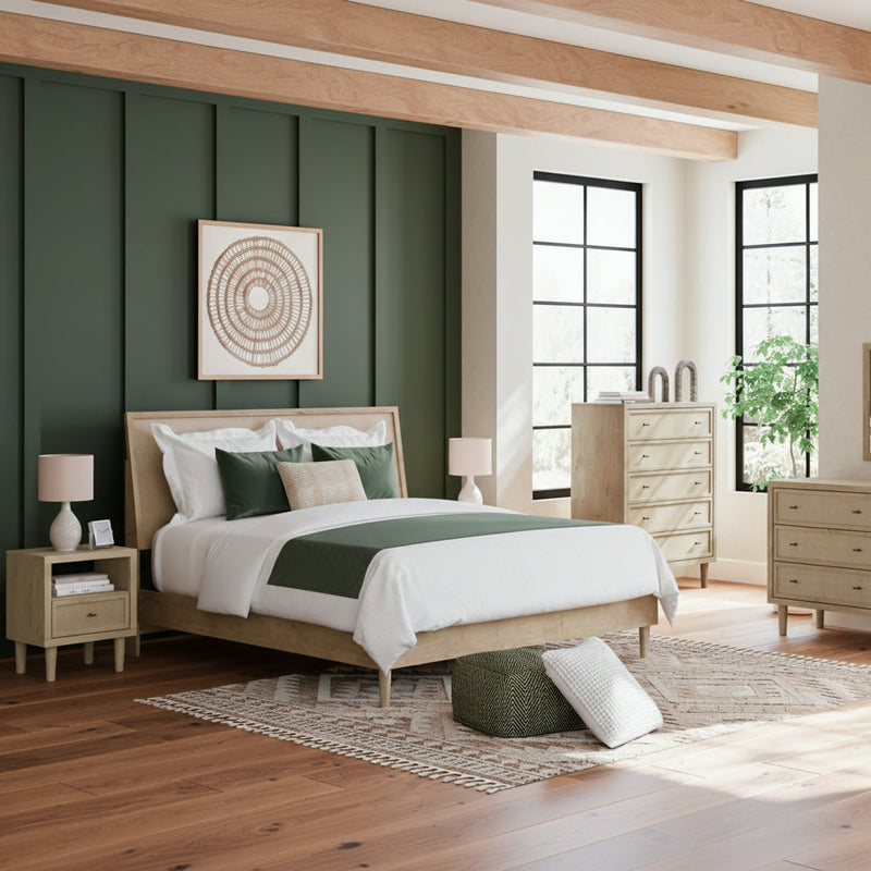 Cielden Bed, Dresser, Mirror, Chest & Nightstand, Bedroom Set