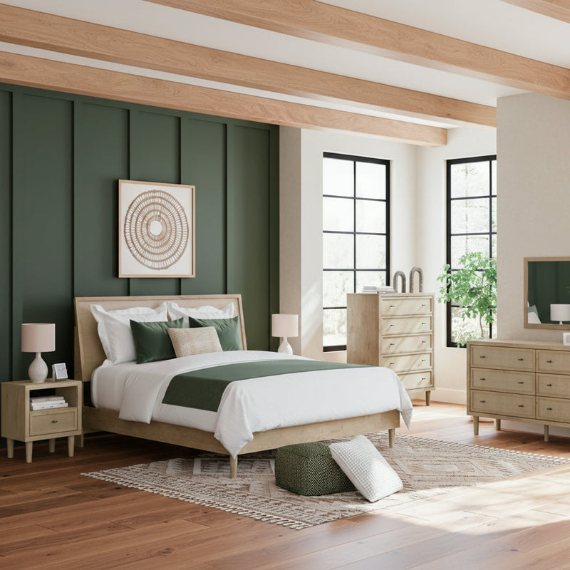 Cielden Bed, Dresser, Mirror, Chest & Nightstand, Bedroom Set