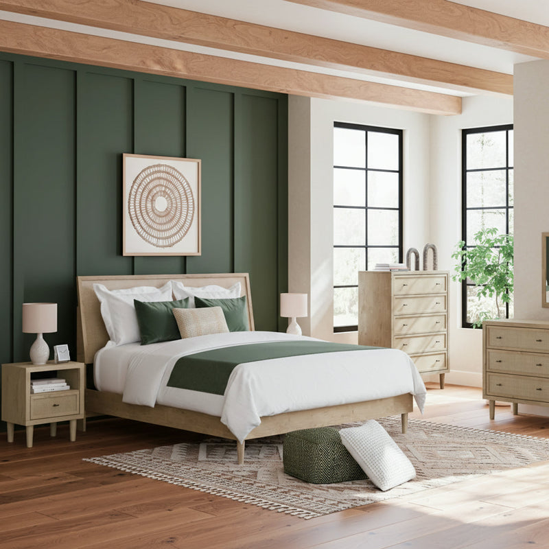 Cielden Bed, Dresser, Mirror, Chest & Nightstand, Bedroom Set
