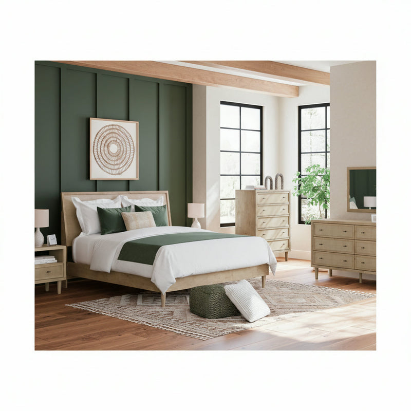 Cielden Bed, Dresser, Mirror, Chest & Nightstand, Bedroom Set