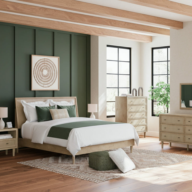 Cielden Bed, Dresser, Mirror, Chest & Nightstand, Bedroom Set
