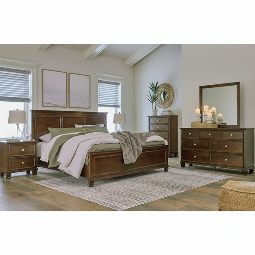 Danabrin Panel Bed Full Panel Storage Bed