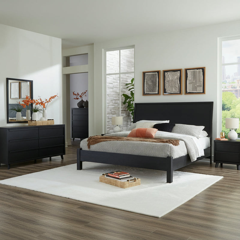 Danziar Bed, Dresser, Mirror, Chest & Nightstand, Bedroom Set