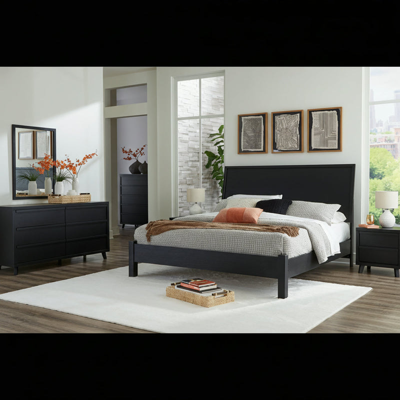 Danziar Bed, Dresser, Mirror, Chest & Nightstand, Bedroom Set