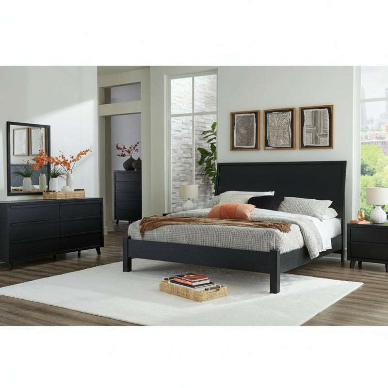 Danziar Bed, Dresser, Mirror, Chest & Nightstand, Bedroom Set