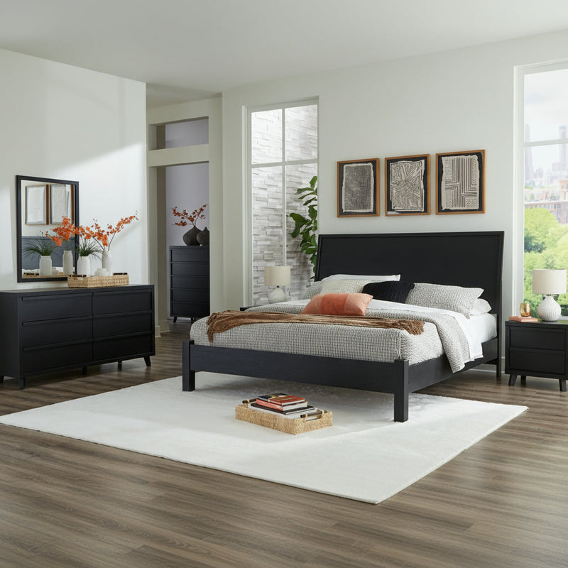 Danziar Bed, Dresser, Mirror, Chest & Nightstand, Bedroom Set