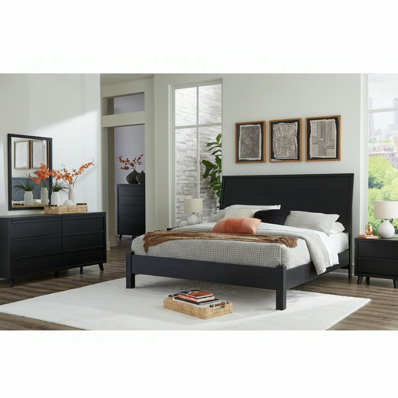 Danziar Bed, Dresser, Mirror, Chest & Nightstand, Bedroom Set