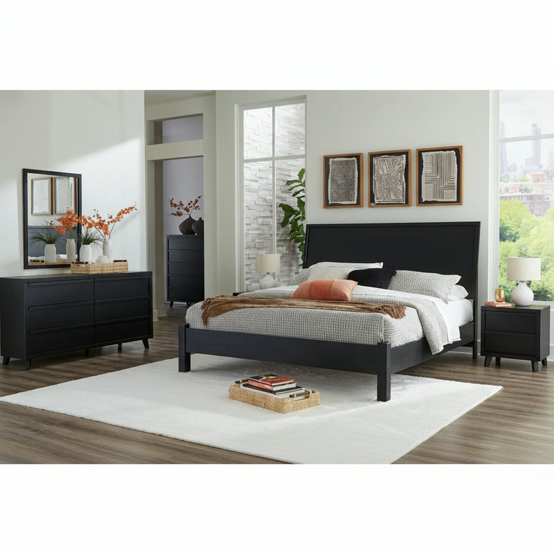 Danziar Bed, Dresser, Mirror, Chest & Nightstand, Bedroom Set