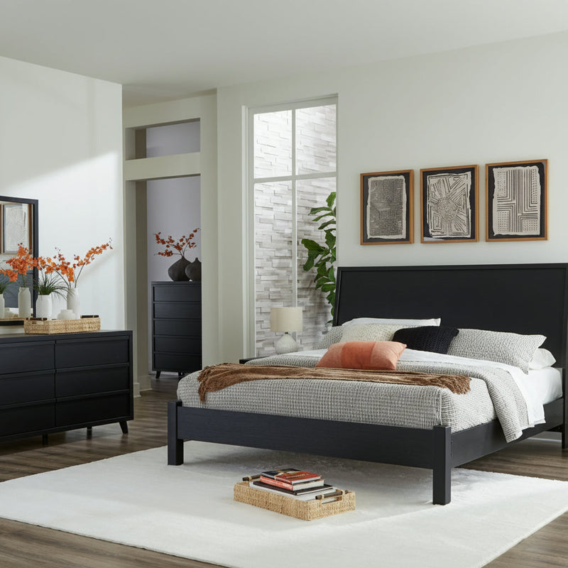 Danziar Bed, Dresser, Mirror, Chest & Nightstand, Bedroom Set