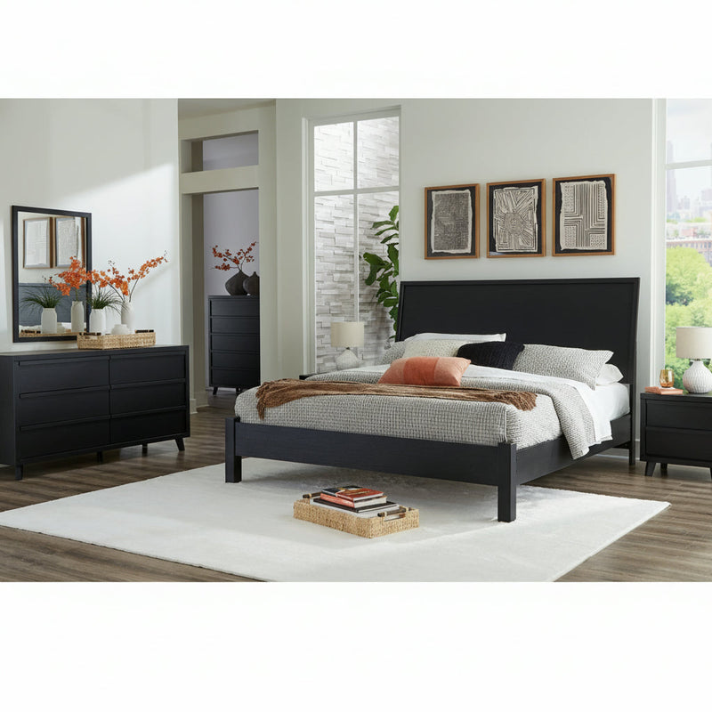 Danziar Bed, Dresser, Mirror, Chest & Nightstand, Bedroom Set