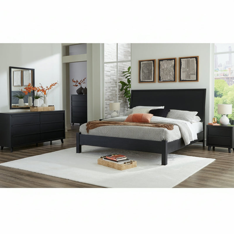 Danziar Bed, Dresser, Mirror, Chest & Nightstand, Bedroom Set