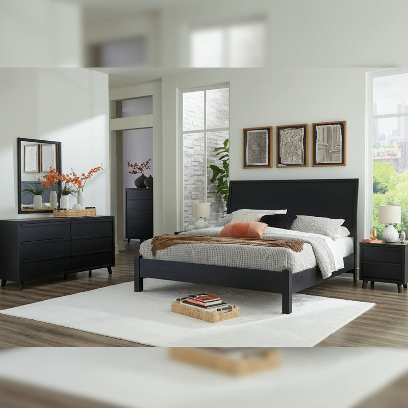 Danziar Bed, Dresser, Mirror, Chest & Nightstand, Bedroom Set