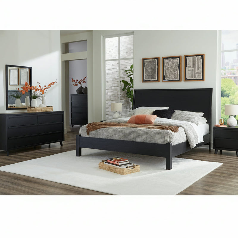 Danziar Bed, Dresser, Mirror, Chest & Nightstand, Bedroom Set