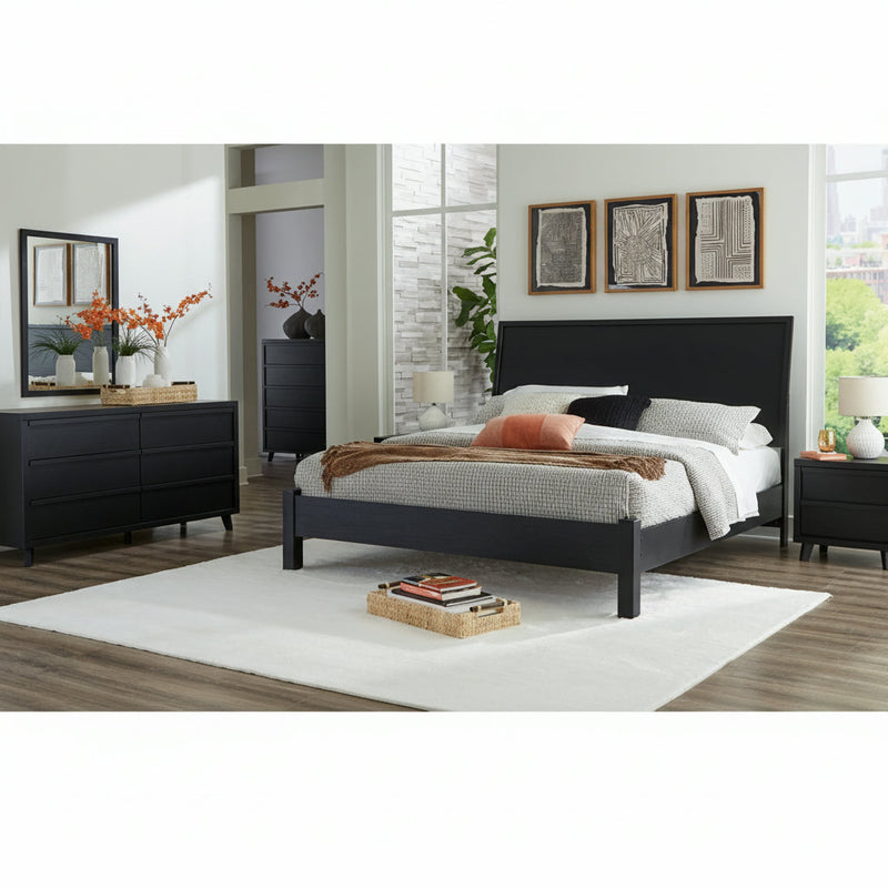 Danziar Bed, Dresser, Mirror, Chest & Nightstand, Bedroom Set