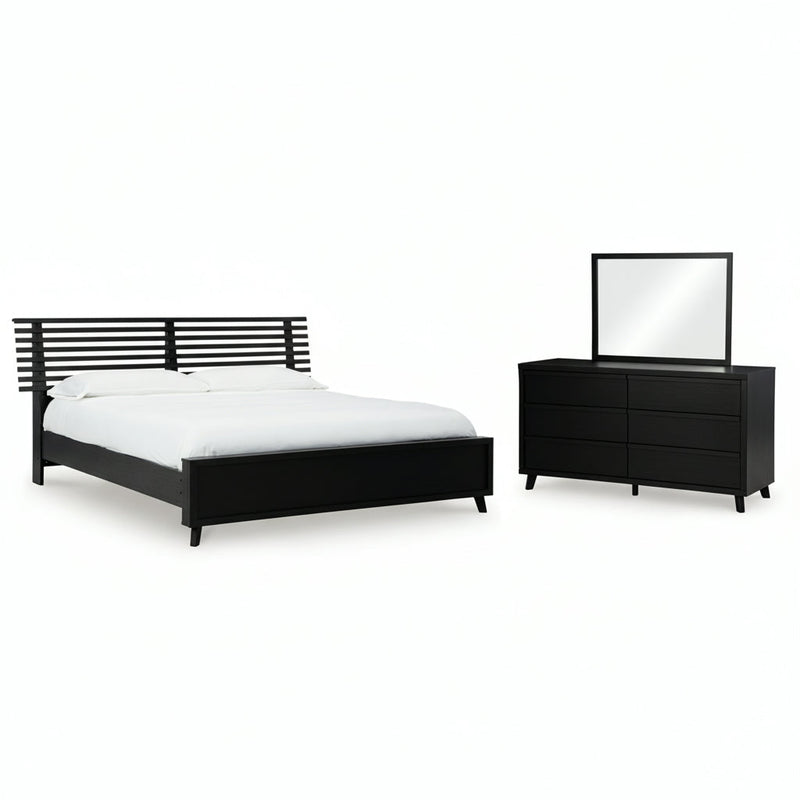 Danziar Bed, Dresser, Mirror, Chest & Nightstand, Bedroom Set