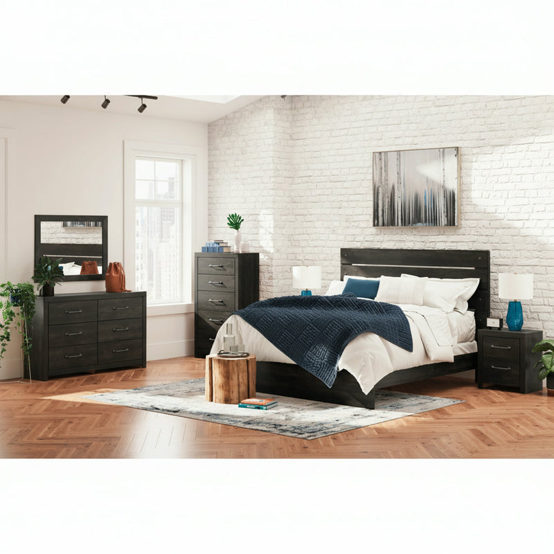 Delmorta Panel Bed