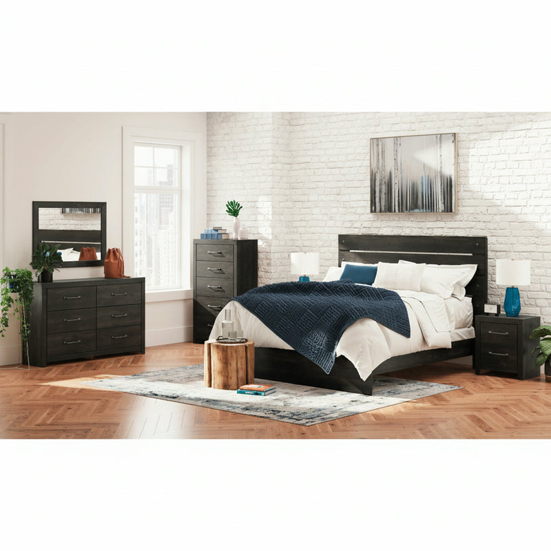 Delmorta Panel Bed