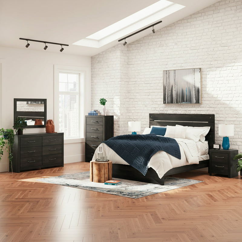 Delmorta Panel Bed