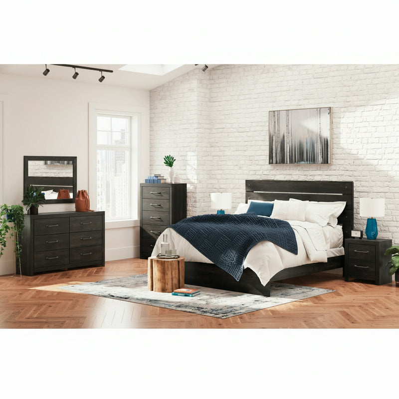 Delmorta Panel Bed