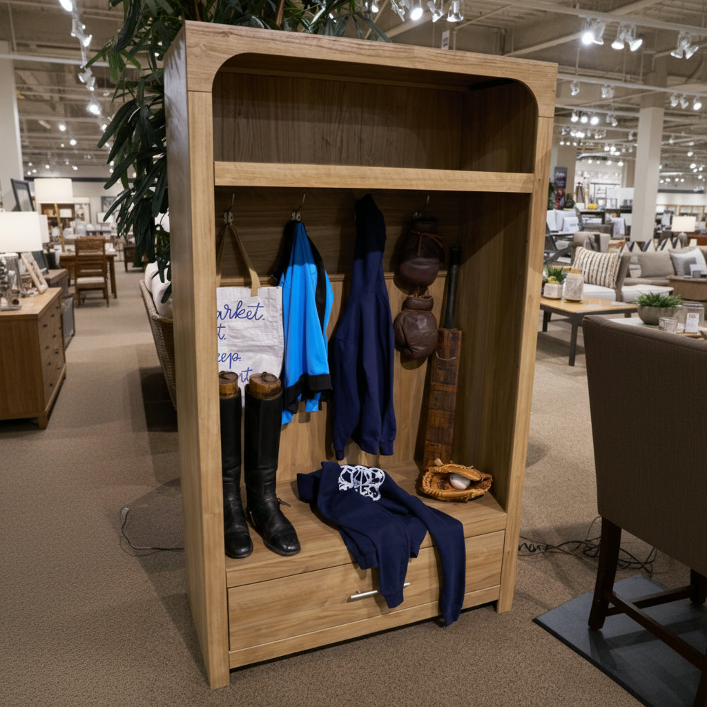 Dovander Hall Tree with Storage Bench
