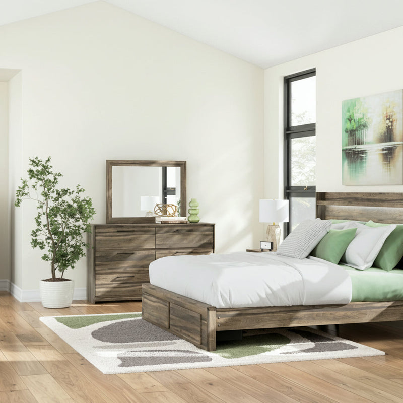 Elbrim Panel Bed, Dresser, Mirror, Chest & Nightstand, Bedroom Set