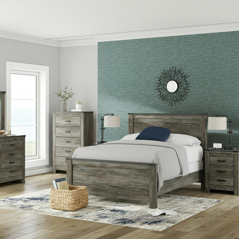 Frandern Panel Bed