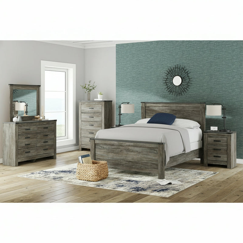 Frandern Panel Bed