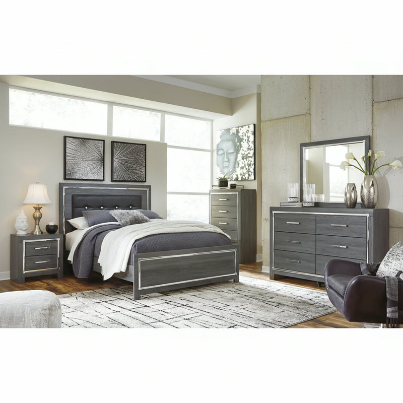 Lodanna Panel Bed, Dresser, Mirror, Chest & Nightstand, Bedroom Set