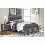 Lodanna Panel Bed Queen Panel Bed with 2 Storage Drawers (v2)