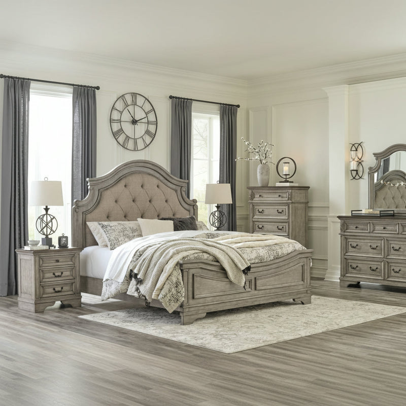 Lodenbay Panel Bed, Dresser, Mirror, Chest & Nightstand, Bedroom Set