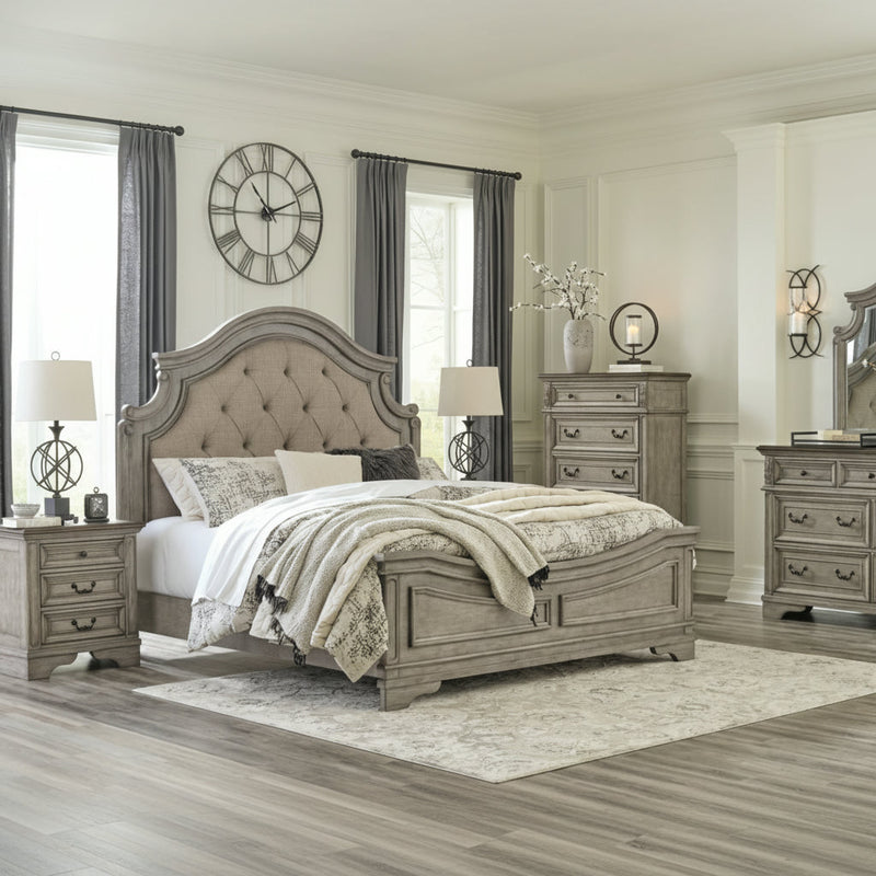 Lodenbay Panel Bed, Dresser, Mirror, Chest & Nightstand, Bedroom Set
