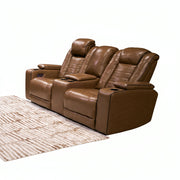 Metro Oasis Power Reclining Loveseat/Console/Adjustable Headrest Default Title