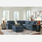 Modmax Living Room Set Ink Sofa and Loveseat