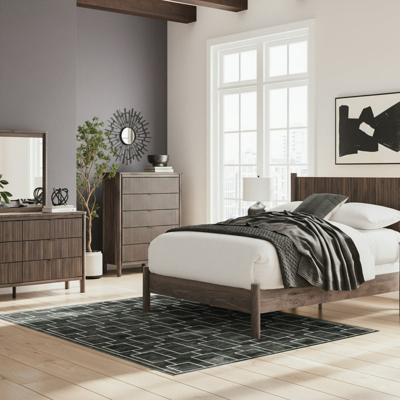Pamytta Panel Bed, Dresser, Mirror, Chest & Nightstand, Bedroom Set