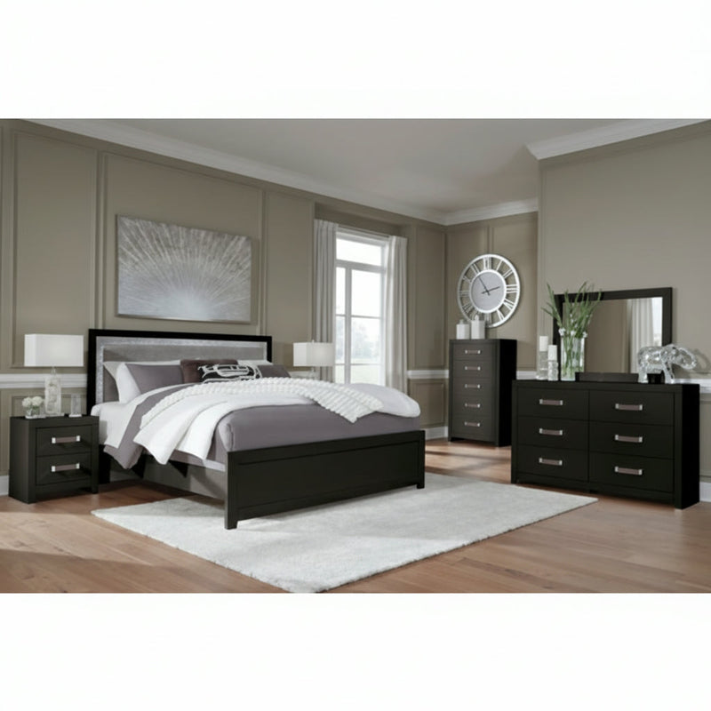 Raechalla UPH Panel Headboard Queen