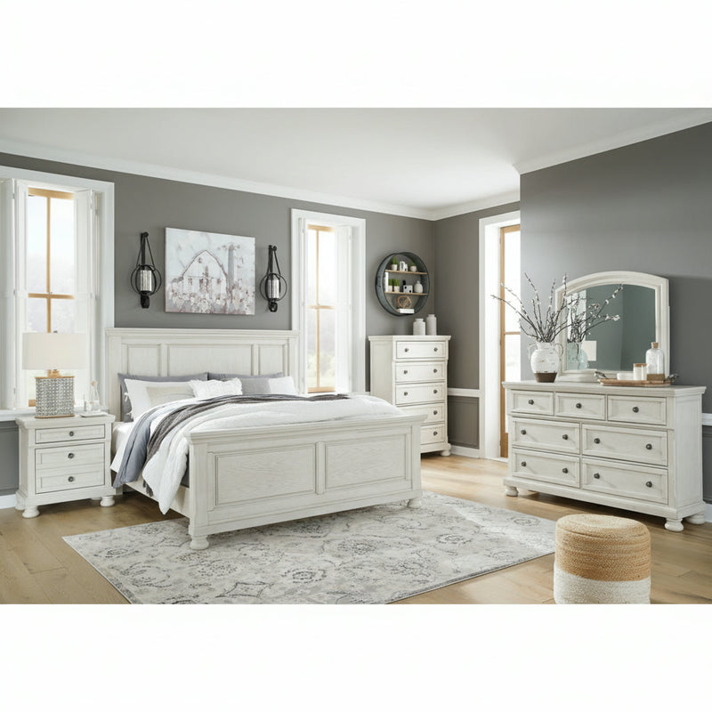 Robbinsdale Bed, Dresser, Mirror, Chest & Nightstand, Bedroom Set