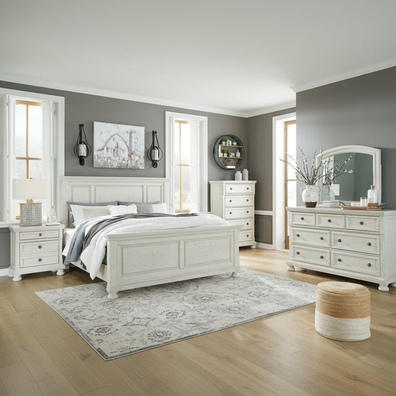 Robbinsdale Bed, Dresser, Mirror, Chest & Nightstand, Bedroom Set