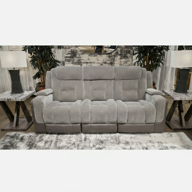 Ultimax Power Reclining Sofa with Adjustable Headrest